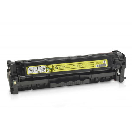 HP Consumabile imprimanta Cartuș toner original HP 312AC (CF382AC) Yellow pentru imprimante HP LaserJet, imprimare color profesională