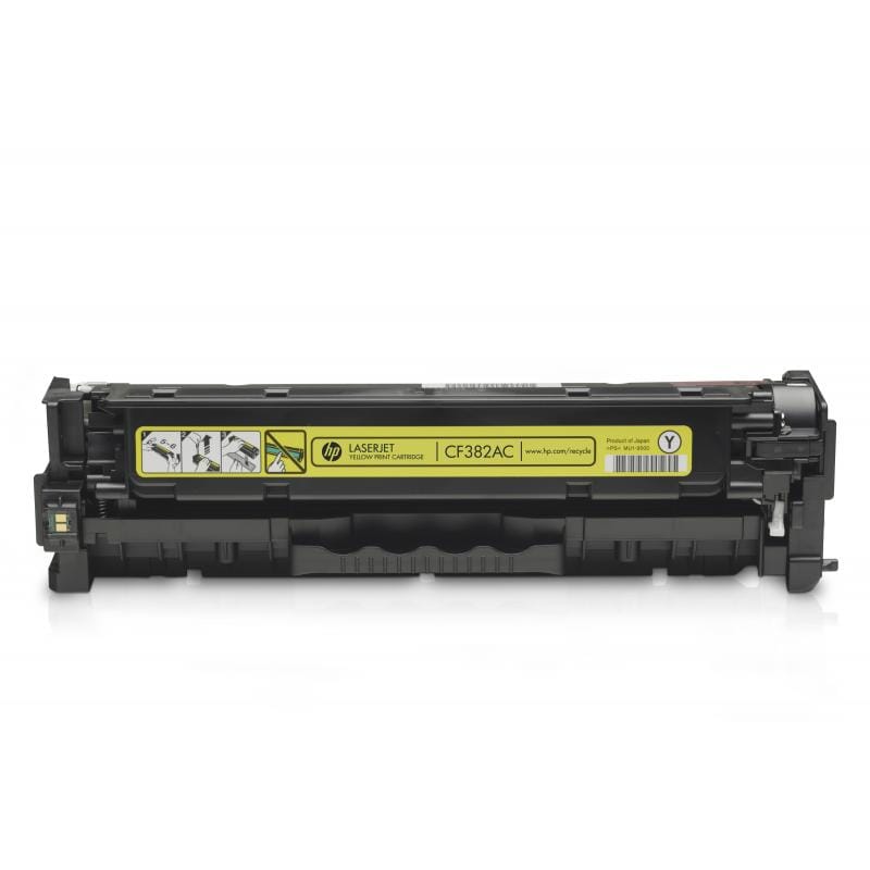 HP Consumabile imprimanta Cartuș toner original HP 312AC (CF382AC) Yellow pentru imprimante HP LaserJet, imprimare color profesională