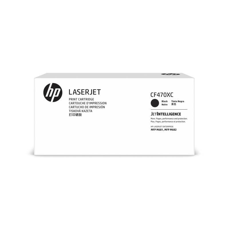 HP Consumabile imprimanta Cartuș toner HP 657X Negru CF470XC, capacitate mare, compatibil HP LaserJet Enterprise serie 657
