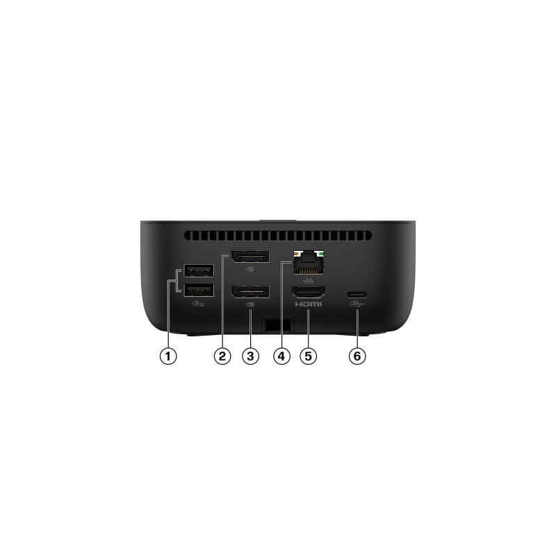 HP Laptop Statie andocare HP USB-C Dock G6 9X3V1UT | 100W, USB-C, compatibil laptopuri