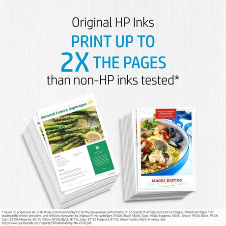 HP Cartuș cerneală original HP 62 Black C2P04AE pentru imprimante HP, negru intens, imprimare clară și fiabilă