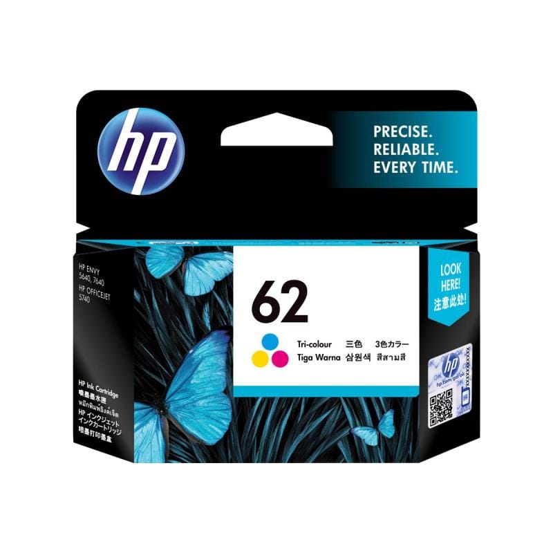 HP Consumabile imprimante Cartus Cerneala HP 62 Color C2P06AE | Original, Tri-color