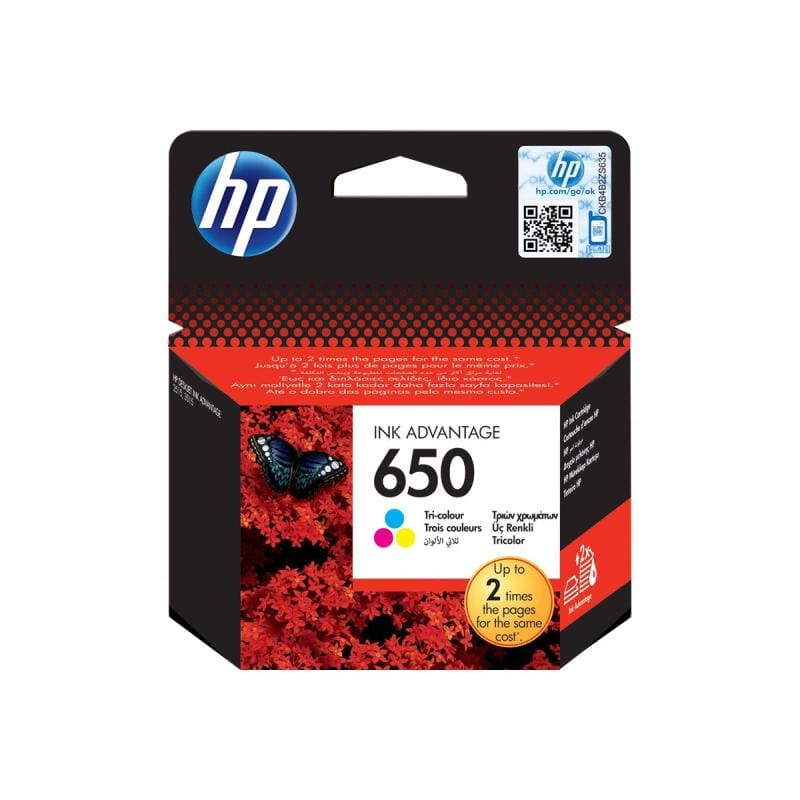 HP Consumabile imprimante Cartus HP 650 Color CZ102AE | Original, Tri-color, Deskjet
