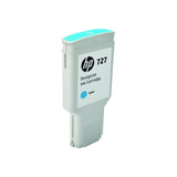 HP Consumabile imprimante Cartus Cerneala HP 727 F9J76A | Cyan, Original, DesignJet