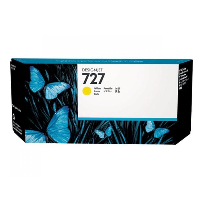 HP Consumabile imprimante Cartus Cerneala HP 727 F9J78A | Galben, Original, DesignJet
