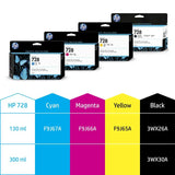 HP Consumabile imprimante Cartus Cerneala HP 728 F9J66A | Magenta, Original, DesignJet