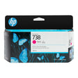 HP Cartus cerneala Cartus Cerneala HP 738 Magenta 156536 | Original, 130ml, DesignJet