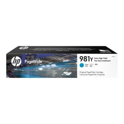 HP Cartus cerneala Cartus Cerneala HP 981Y L0R13A | Cyan, Randament Ridicat, Original