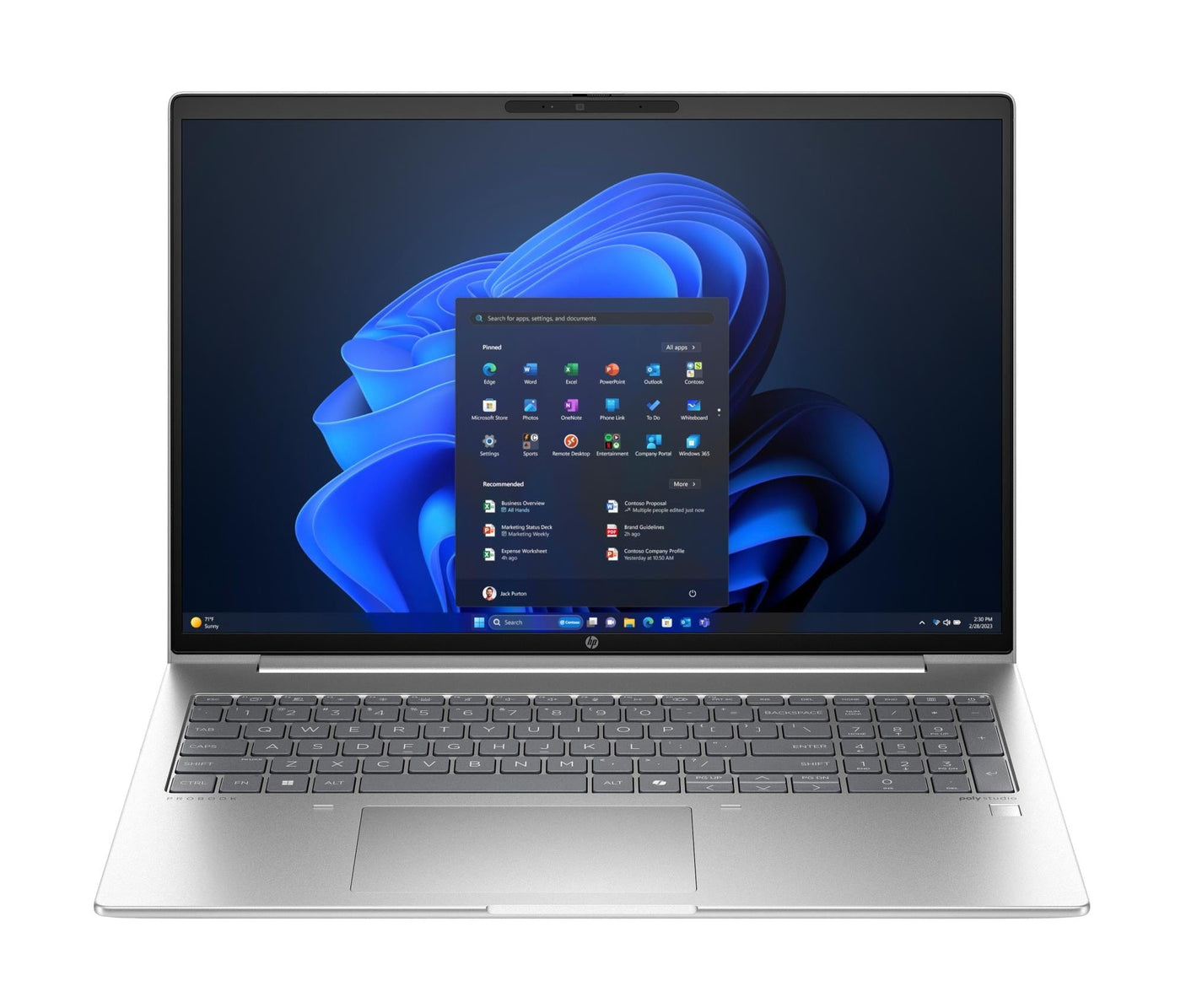 HP Notebook HP ProBook 460 G11 CU5-125H, 16" 16GB/512GB, Windows 11 Pro, 9G1V1ET, Garantie 36 luni