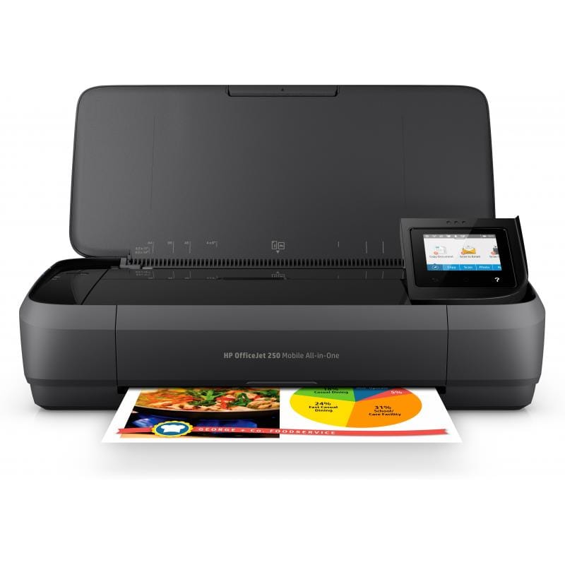 HP Imprimanta Imprimanta Portabila HP OfficeJet 250 CZ992A | Multifunctionala, Wi-Fi Direct, Baterie Integrata