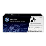 HP HP (Q2612AD) Dual Pack Black Schwarz Cartridge (Q2612AD)