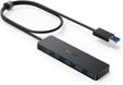 Anker HUB Hub Anker UltraSlim A7516016 | 4x USB 3.0, Negru