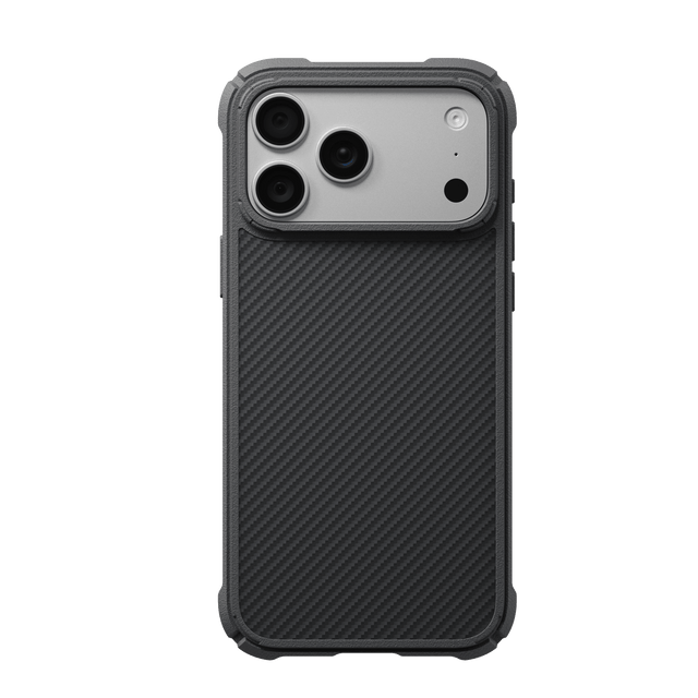Husa Pitaka pentru iPhone 18 Pro Max, Cairn Case, Negru/Gri