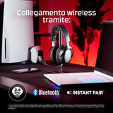HyperX Căști Gaming Wireless HyperX Cloud III S, Microfon, Negru/Roșu (A59Z0AA)