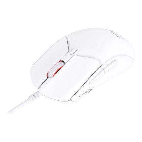 HyperX Mouse gaming cu fir HyperX Pulsefire Haste 2, alb, 6N0A8AA