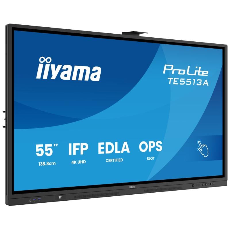IIYAMA Display Profesional Digital Signage iiyama TE5513A-B1AG, 55”, pentru spații comerciale, corporate și educaționale