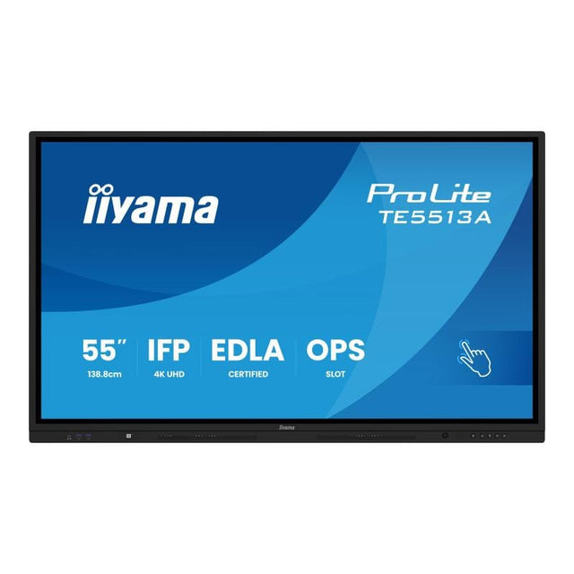 IIYAMA Display Profesional Digital Signage iiyama TE5513A-B1AG, 55”, pentru spații comerciale, corporate și educaționale