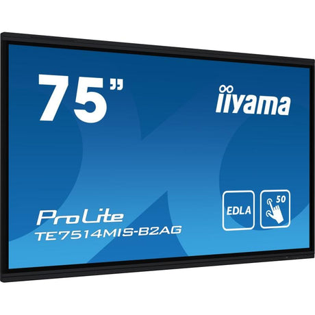 IIYAMA Display interactiv iiyama TE7514MIS-B2AG 75" 4K UHD pentru digital signage, săli de ședință și educație