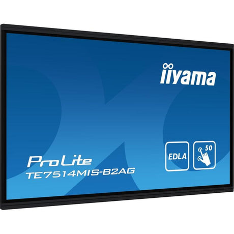 IIYAMA Display interactiv iiyama TE7514MIS-B2AG 75" 4K UHD pentru digital signage, săli de ședință și educație