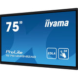 IIYAMA Display interactiv iiyama TE7514MIS-B2AG 75" 4K UHD pentru digital signage, săli de ședință și educație