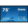 IIYAMA Display interactiv iiyama TE7514MIS-B2AG 75" 4K UHD pentru digital signage, săli de ședință și educație