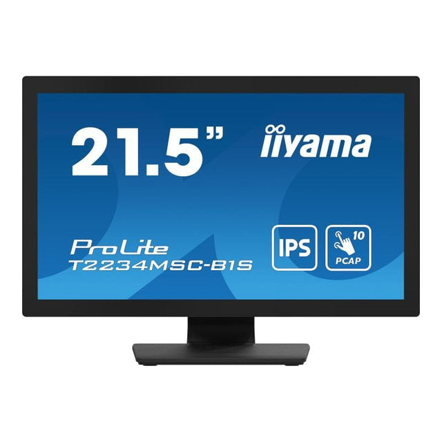 Iiyama Monitor tactil Monitor Tactil Iiyama ProLite T2234MSC-B1S | 22", Full HD, PCAP, VGA, HDMI, USB
