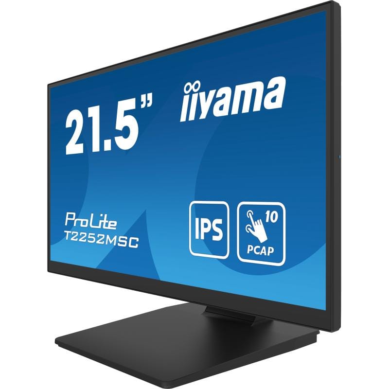 IIYAMA Monitor Touchscreen iiyama ProLite T2252MSC-B2AG, 22", Multi-Touch, pentru Business și POS