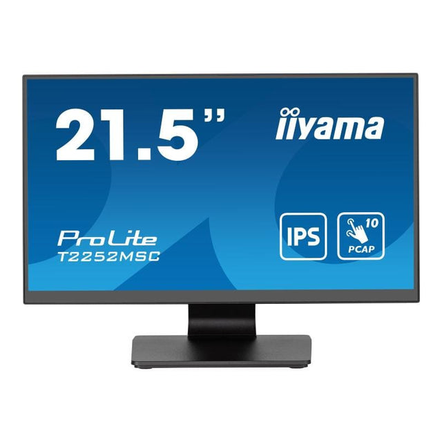 IIYAMA Monitor Touchscreen iiyama ProLite T2252MSC-B2AG, 22", Multi-Touch, pentru Business și POS