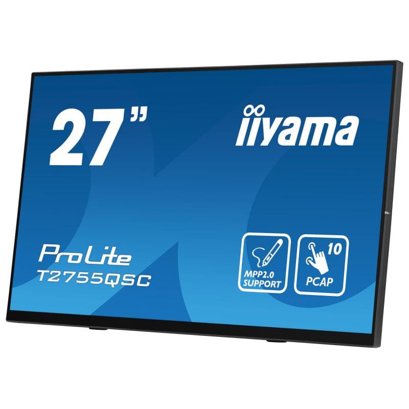 Iiyama Monitor PC Monitor Touch Iiyama ProLite T2755QSC-B1 154131 | 27", WQHD, IPS, 10-Point Touch