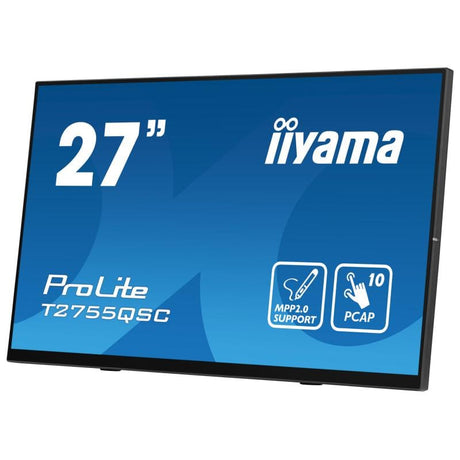Iiyama Monitor PC Monitor Touch Iiyama ProLite T2755QSC-B1 154131 | 27", WQHD, IPS, 10-Point Touch