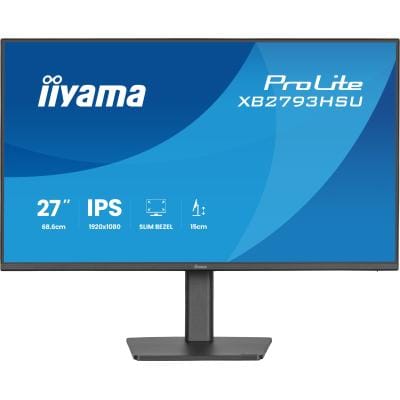 Iiyama Monitor PC Monitor iiyama ProLite XB2793HSU-B1 168900 | 27", Full HD, IPS, Ergonomic