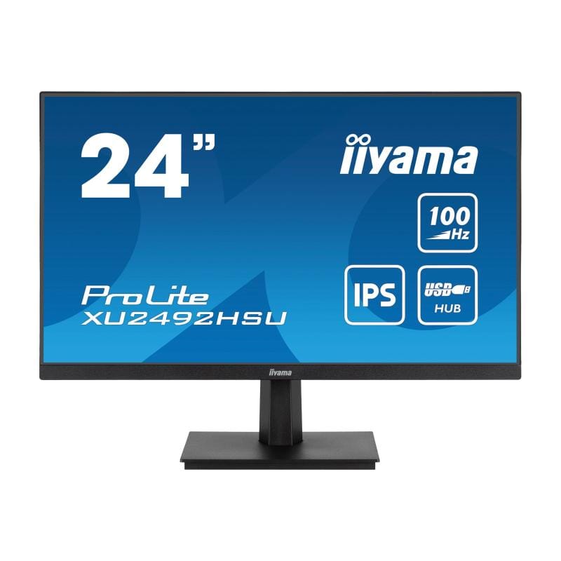 Iiyama Monitor PC Monitor Iiyama ProLite XU2492HSU-B6 149197 | 24", Full HD, IPS, 100Hz