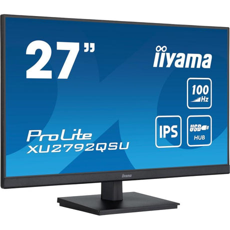 Iiyama Monitor PC Monitor Iiyama ProLite XU2792QSU-B6 | 27", QHD, IPS, 75Hz, Adaptive Sync