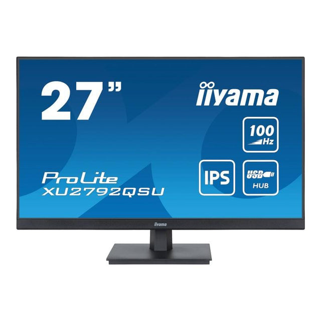 Iiyama Monitor PC Monitor Iiyama ProLite XU2792QSU-B6 | 27", QHD, IPS, 75Hz, Adaptive Sync