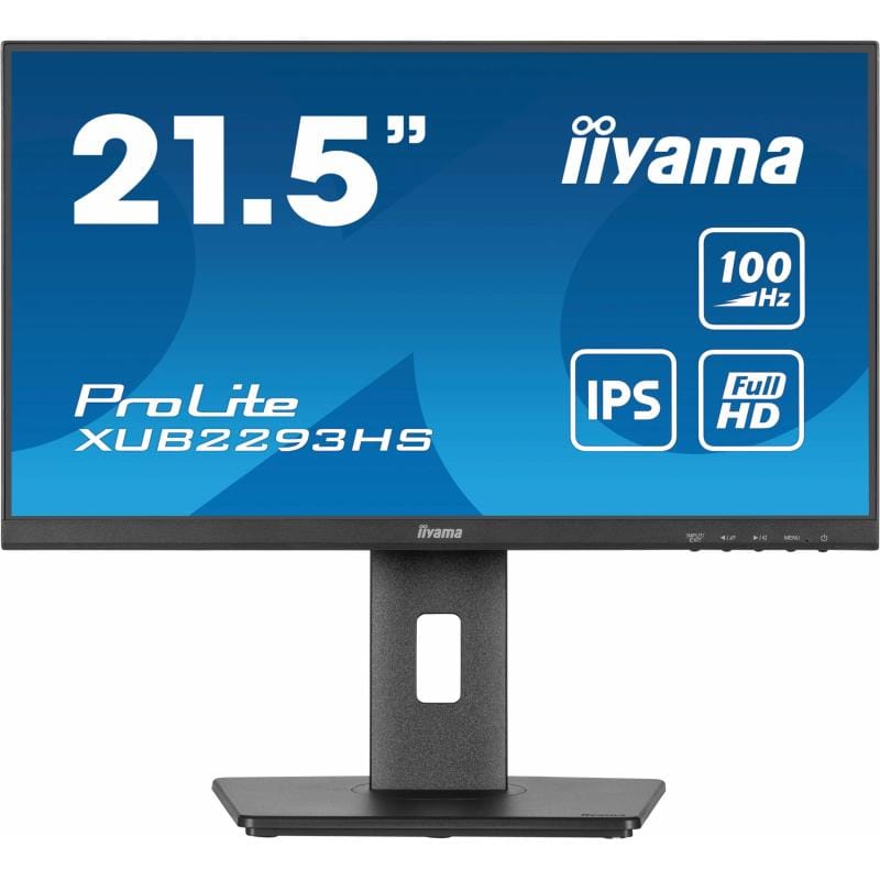 IIYAMA Monitor iiyama ProLite XUB2293HS-B6 21,5" Full HD IPS, ergonomic, pentru birou si lucru de acasa