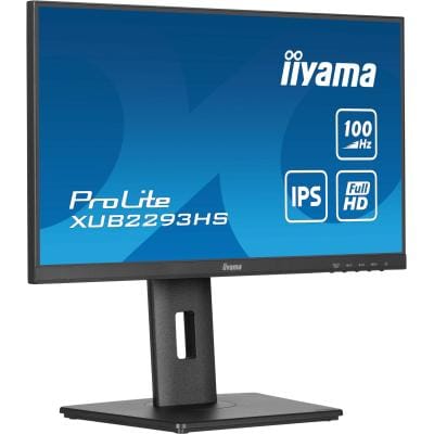 IIYAMA Monitor iiyama ProLite XUB2293HS-B6 21,5" Full HD IPS, ergonomic, pentru birou si lucru de acasa