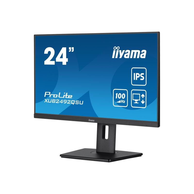 Iiyama Monitor PC Monitor Iiyama ProLite XUB2492QSU-B1 | 23.8", IPS, 1920x1080, 75Hz
