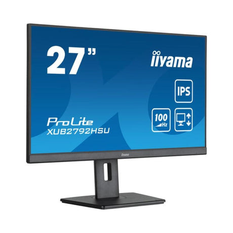 Iiyama Monitor PC Monitor Iiyama ProLite XUB2792HSU-B6 149183 | 27", Full HD, IPS, HDMI, DisplayPort, USB