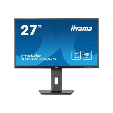 Iiyama Monitor PC Monitor Iiyama ProLite XUB2797QSN-B2 158400 | 27", IPS, QHD, USB-C