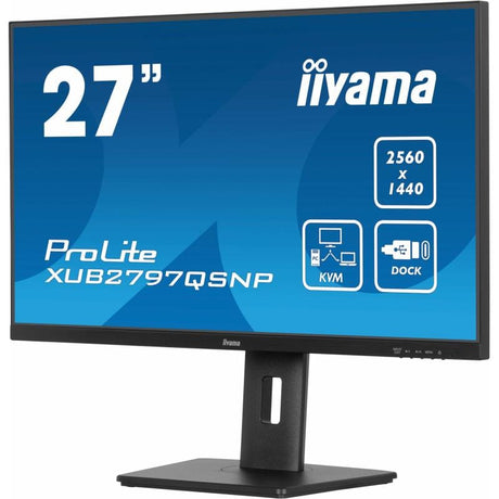 Iiyama Monitor PC Monitor Iiyama ProLite XUB2797QSNP-B1 | 27 inch, IPS, 2560x1440, USB-C
