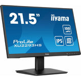 IIYAMA Monitor iiyama XU2293HS-B6 21.5" IPS Full HD, rame subțiri, pentru birou și multimedia