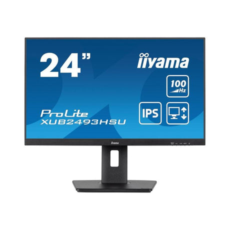 Iiyama Monitor PC Monitor Iiyama XUB2493HSU-B7 23.8" | IPS, Full HD, Ajustabil, Pivot, HDMI/DP