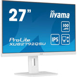 Iiyama Monitor PC Monitor Iiyama XUB2792QSU-W6 | 27", QHD, IPS, Ergonomic, Alb