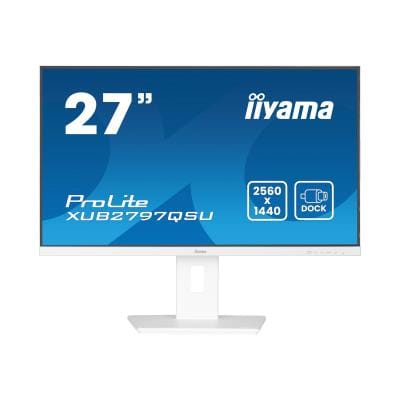 Iiyama Monitor PC Monitor Iiyama ProLite XUB2797QSU-W2 | 27", IPS, 2560x1440, 100Hz, Alb