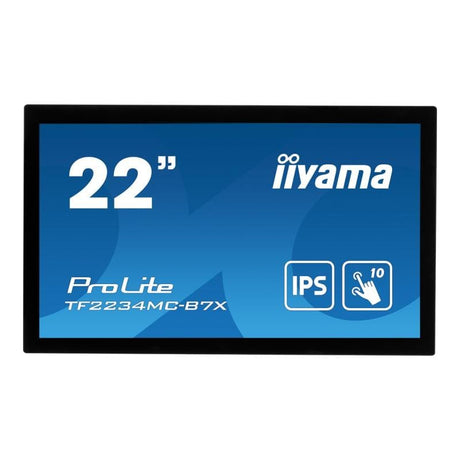IIYAMA Monitor Touchscreen Profesional Iiyama ProLite TF2234MC-B7X 22” LED pentru POS și Kiosk-uri