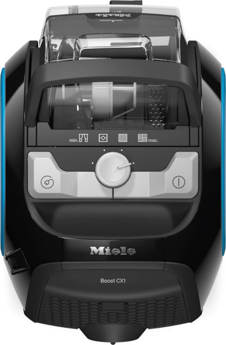 Aspirator fara Sac Miele Boost CX1 Blue Pulse | 890W, 1 L, Vortex, Hygiene AirClean, Negru