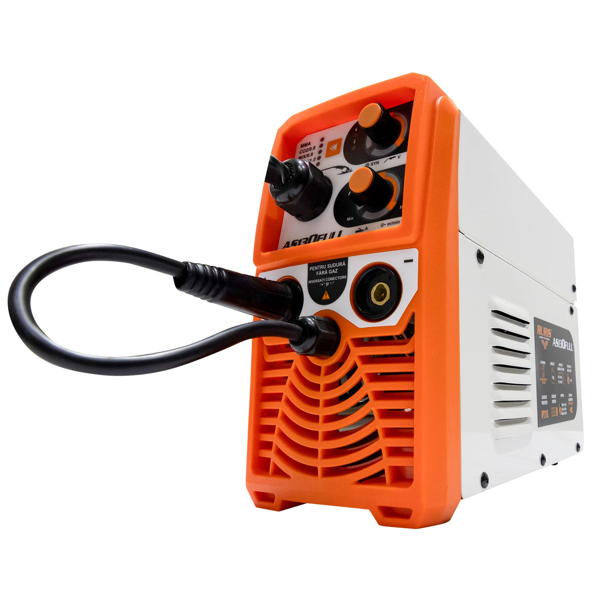 Ruris Aparat de sudura Aparat de sudura RURIS AS130FULL | Reglare curent de sudură 10-120A, Tip aparat Invertor MIG/LIFT TIG/MMA, 230V