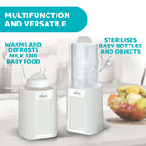 Incalzitor Digital Electric și Sterilizator cu Aburi 2 în 1 Chicco, 0 Luni+