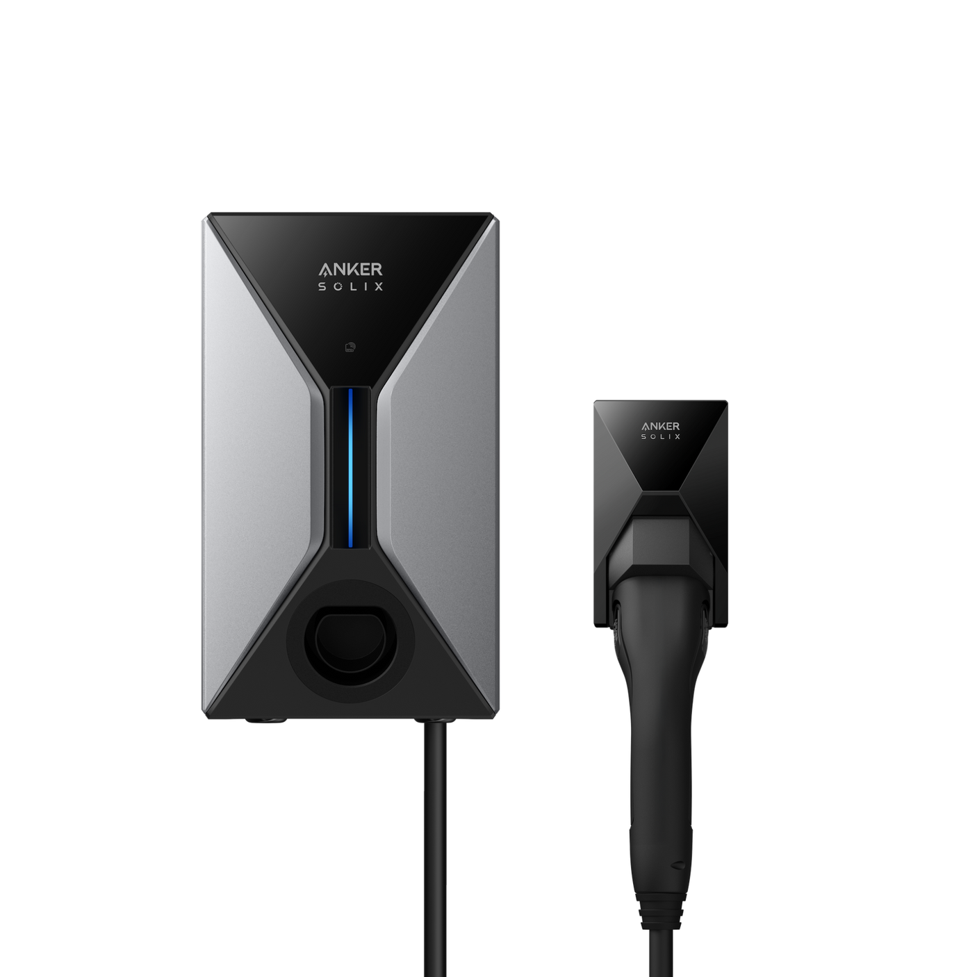 Statie incarcare auto electrice Anker SOLIX V1 Type 2, 11KW Smart EV Charger, RFID, Wi-Fi, Bluetooth, RS485, IP65