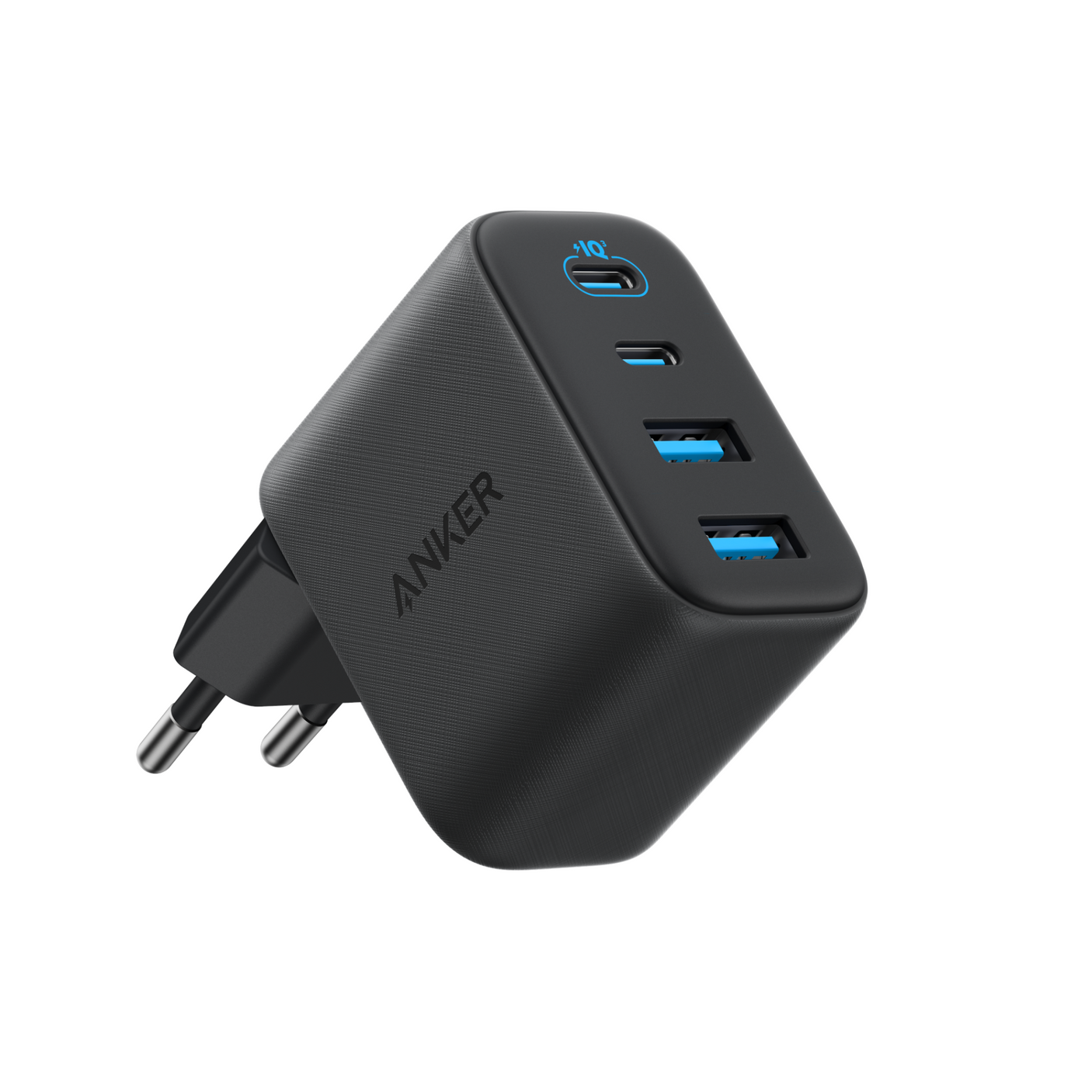 Incarcator retea Anker Zolo 50W, 2x USB-C, 2x USB-A, Fast Charging, Negru